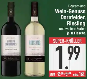E-Center Wein-Genuss Dornfelder, Riesling Angebot