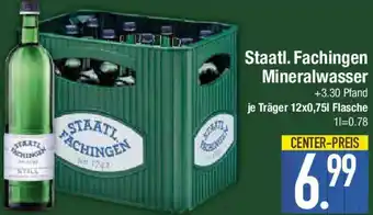 E-Center Staatl. Fachingen Mineralwasser Angebot