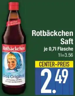 E-Center Rotbäckchen Saft Angebot