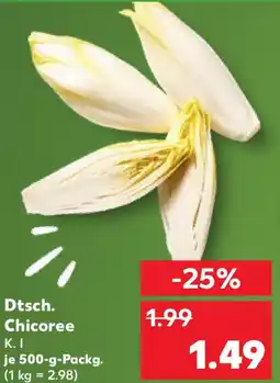 Kaufland Dtsch. Chicoree Angebot