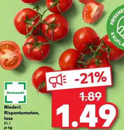 Kaufland Niederl. Rispentomaten, lose Angebot