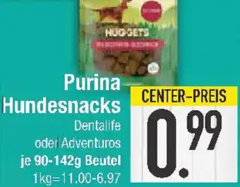E-Center Purina Hundesnacks Angebot