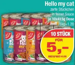 E-Center Hello my cat Angebot