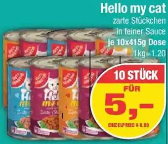 E-Center Hello my cat Angebot