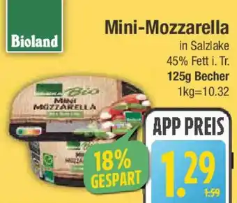 E-Center Edeka Bio Mini-Mozzarella Angebot