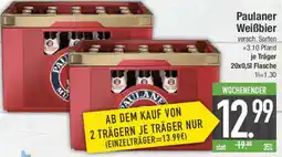 E-Center Paulaner Weißbier Angebot