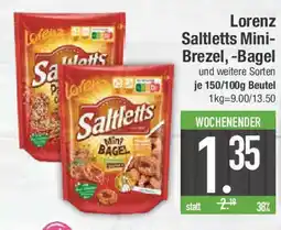 E-Center Lorenz Saltletts Mini- Brezel, -Bagel Angebot