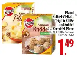 Edeka Pfanni Knödel-Vielfalt, Teig für Klöße und Knödel oder Kartoffel-Püree Angebot