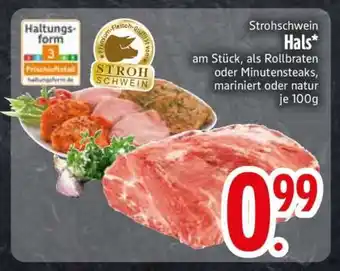 Edeka Strohschwein Hals Angebot