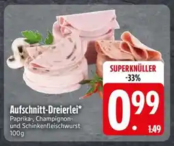 Edeka Aufschnitt-Dreierlei Angebot