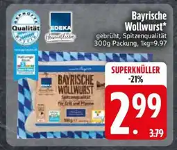Edeka Bayrische Wollwurst Angebot