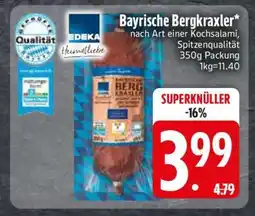Edeka Bayrische Bergkraxler Angebot