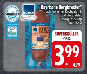 Edeka Bayrische Bergkraxler Angebot