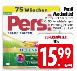 Edeka PERSIL Waschmittel Angebot