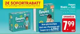 Edeka Pampers Windeln oder Pants Angebot
