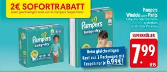 Edeka Pampers Windeln oder Pants Angebot