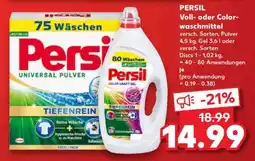 Kaufland PERSIL Voll- oder Colorwaschmittel Angebot