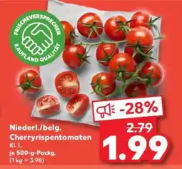 Kaufland Niederl./belg. Cherryrispentomaten Angebot