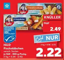 Kaufland Iglo Fischstäbchen Angebot