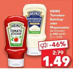Kaufland HEINZ Tomaten-Ketchup oder Mayonnaise Angebot