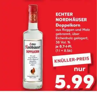 Kaufland Echter Nordhäuser Doppelkorn Angebot