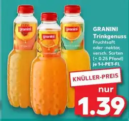 Kaufland Granini Trinkgenuss Angebot