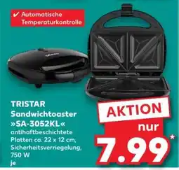 Kaufland TRISTAR Sandwichtoaster SA-3052KL Angebot