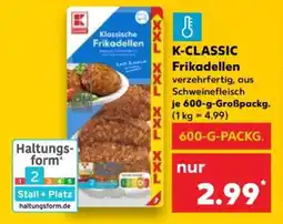Kaufland K-CLASSIC Frikadellen Angebot