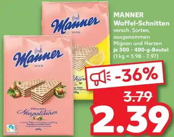 Kaufland MANNER Waffel-Schnitten Angebot