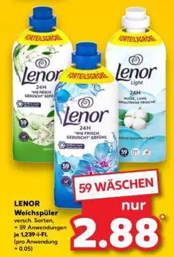 Kaufland Lenor Weichspüler Angebot