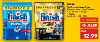 Kaufland FINISH Spülmaschinen-Caps Angebot