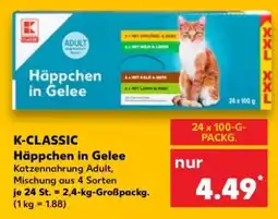 Kaufland K-CLASSIC Häppchen in Gelee Angebot