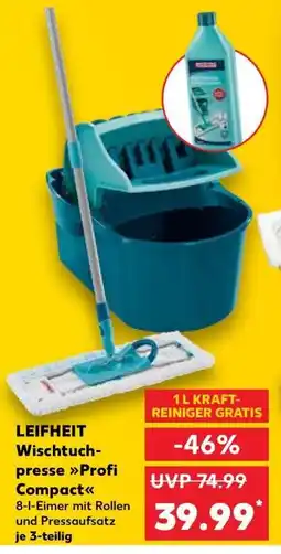 Kaufland LEIFHEIT Wischtuchpresse Profi Compact Angebot