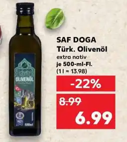 Kaufland SAF DOGA Türk. Olivenöl Angebot