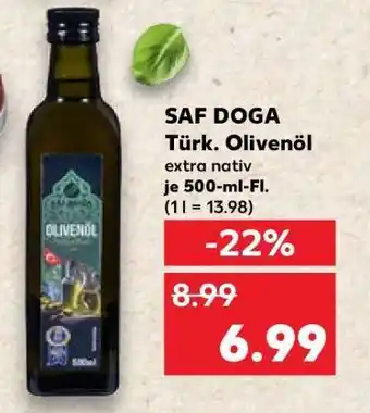 Kaufland SAF DOGA Türk. Olivenöl Angebot