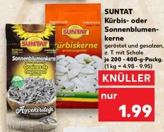 Kaufland SUNTAT Kürbis- oder Sonnenblumenkerne Angebot