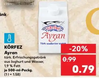 Kaufland KÖRFEZ Ayran Angebot