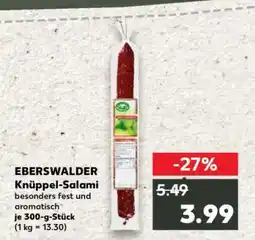 Kaufland EBERSWALDER Knüppel-Salami Angebot