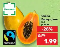 Kaufland Papaya, lose Angebot