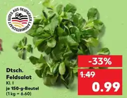 Kaufland Dtsch. Feldsalat Angebot