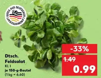 Kaufland Dtsch. Feldsalat Angebot