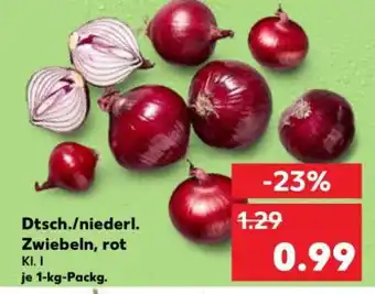 Kaufland Dtsch./niederl. Zwiebeln, rot Angebot