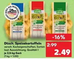 Kaufland Dtsch. Speisekartoffeln Angebot