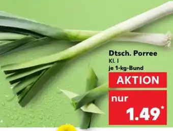 Kaufland Dtsch. Porree Angebot