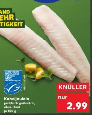Kaufland Kabeljauloin Angebot