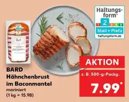 Kaufland BARD Hähnchenbrust im Baconmantel mariniert Angebot