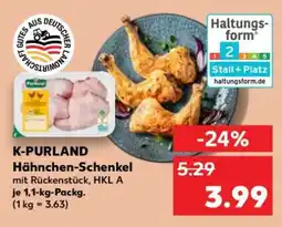 Kaufland K-PURLAND Hähnchen-Schenkel Angebot