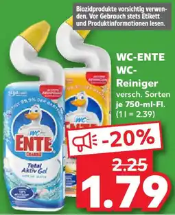 Kaufland WC-ENTE WC- Reiniger Angebot