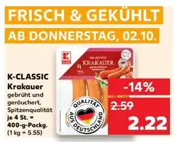 Kaufland K-CLASSIC Krakauer Angebot