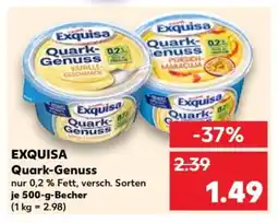 Kaufland EXQUISA Quark-Genuss Angebot
